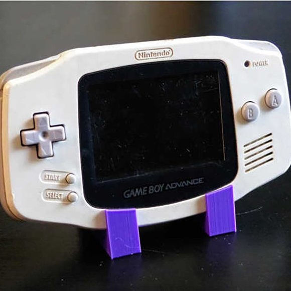 Nintendo Game Boy Advance Handheld Console Vertical Display Stand Low Profile - Picture 1 of 2